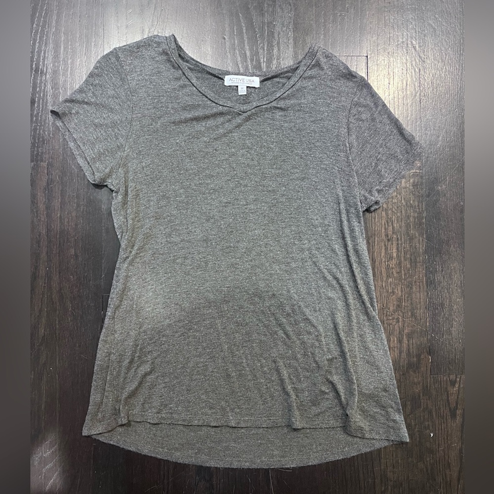 Grey Short Sleeve Shirt